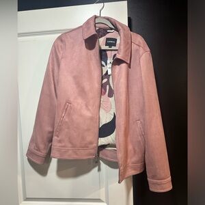 Pink Suede Express Jacket
